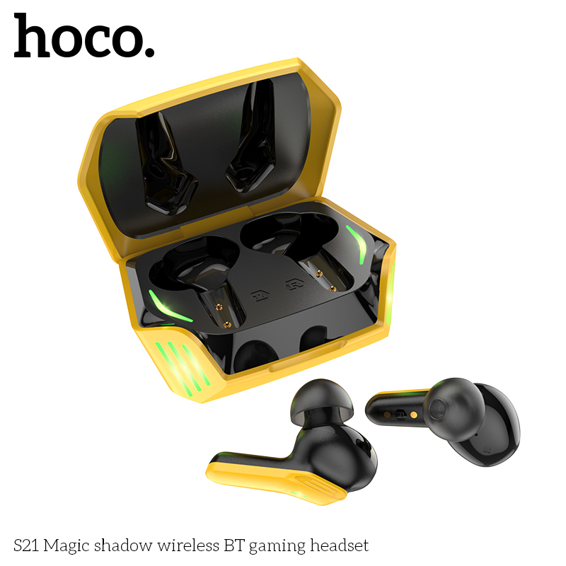 HOCO-S21-TWS-bluetooth-V50-Gaming-Earphone-45MS-Low-Latency-Stereo-320mAh-Battery-Headset-1972703-4
