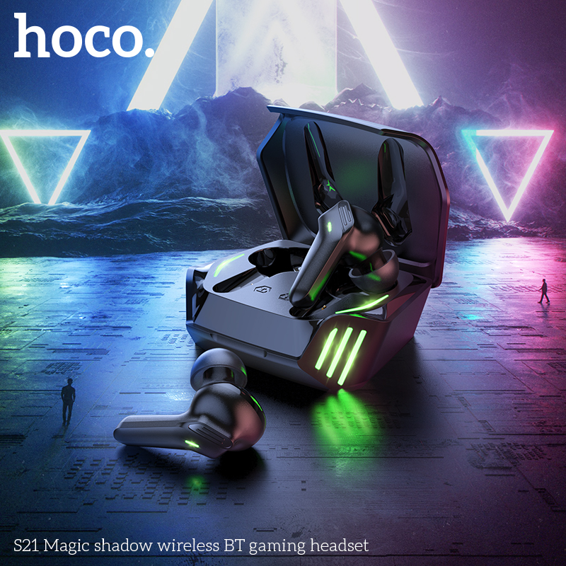 HOCO-S21-TWS-bluetooth-V50-Gaming-Earphone-45MS-Low-Latency-Stereo-320mAh-Battery-Headset-1972703-6