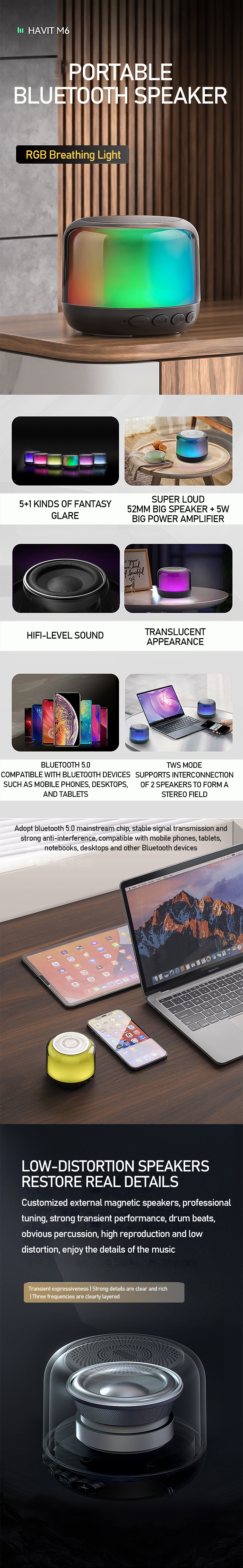 Havit-M6-5W-bluetooth-50-Speaker-Portable-Speaker-Surround-HiFi-Stereo-Subwoofer-600mAh-Battery-RGB--1974025-1