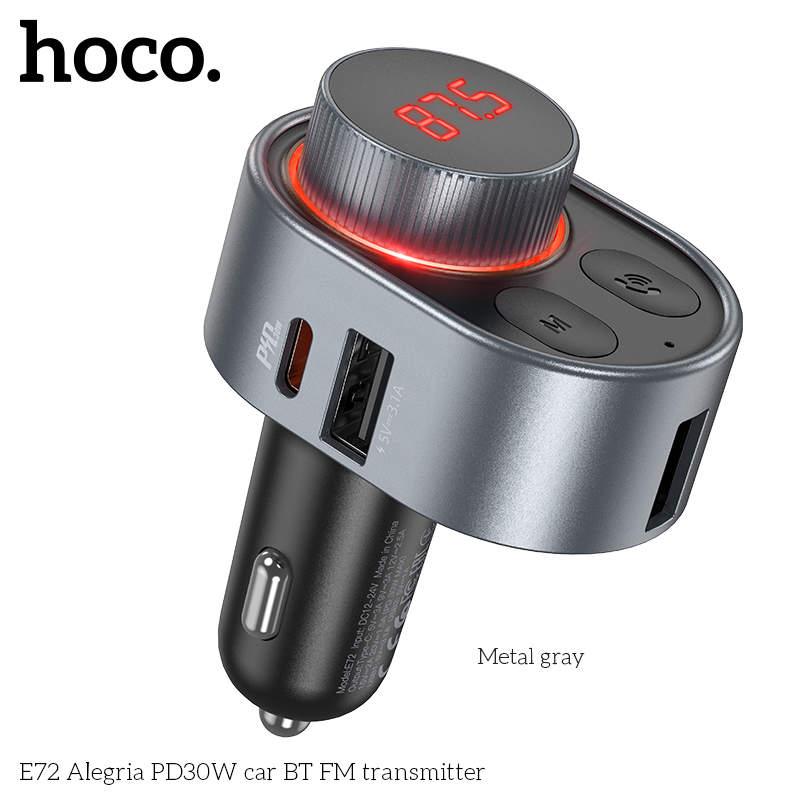 Hoco-E72-PD-30W-Wireless-FM-Transmitter-bluetooth-Connection-Fast-Charging-Adapter-TF-Card-USB-Flash-1974516-1