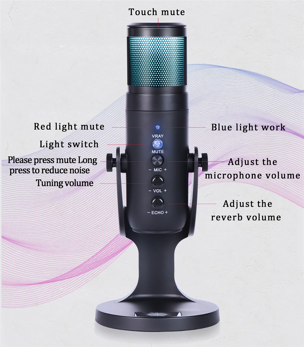 JD-950-USB-Microphone-Stand-Gaming-Live-Streaming-RGB-Light-Condenser-Microphone-for-Recording-PC-Co-1898250-2