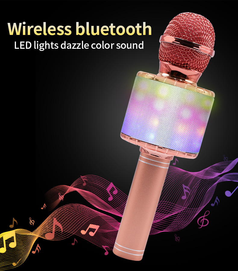 Karaoke-858L-microphone-with-LED-Lights-bluetooth-Studio-microphone-Corner-Recorder-1774185-2
