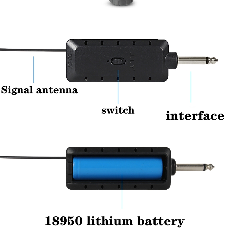 LEORY-E8-2-Wireless-Microphone-VHF-Professional-Mic-Transmitter-Receiver-DJ-For-Square-Speaker-Mixer-1872473-10