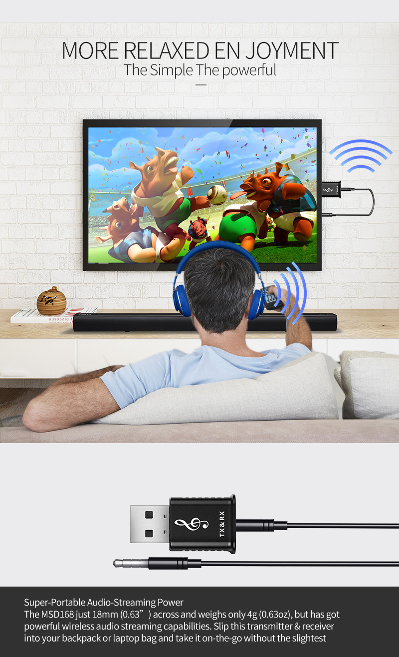 MSD168-2-In-1-Mini-bluetooth-50-USB-Receiver-Transmitter-Wireless-Audio-Adapter-for-PC-TV-Headphone-1853097-2