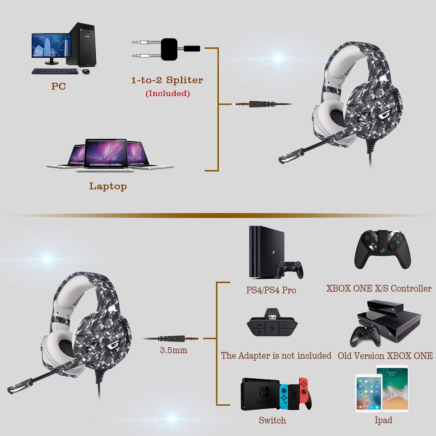ONIKUMA-K5-Gaming-Headphone-Bass-Headset-Surround-Sound-RGB-USB-35mm-Wired-Over-head-Headset-with-Mi-1727419-7