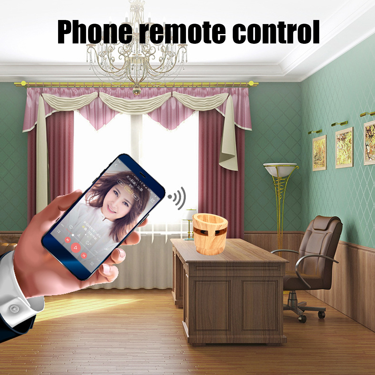 Portable-5W-2-in-1-Wireless-Charger-bluetooth-Hifi-Stereo-Speaker-Music-Player-Built-in-300mA-Batter-1652633-3