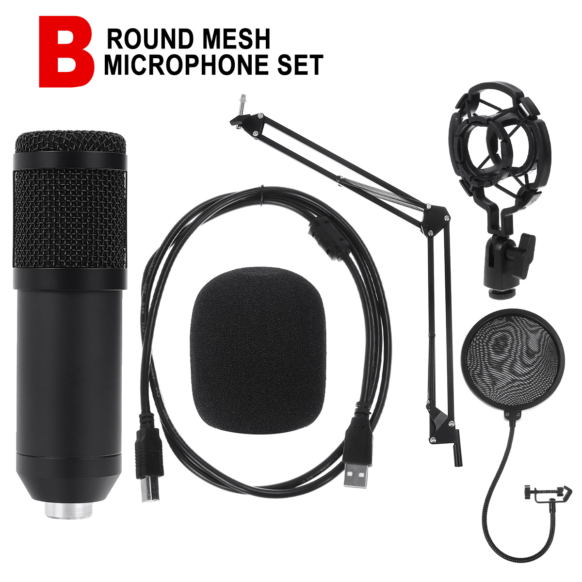 Professional-Intelligent-Noise-Reduction-USB-Condenser-Microphone-with-Shock-Mount-1878391-3