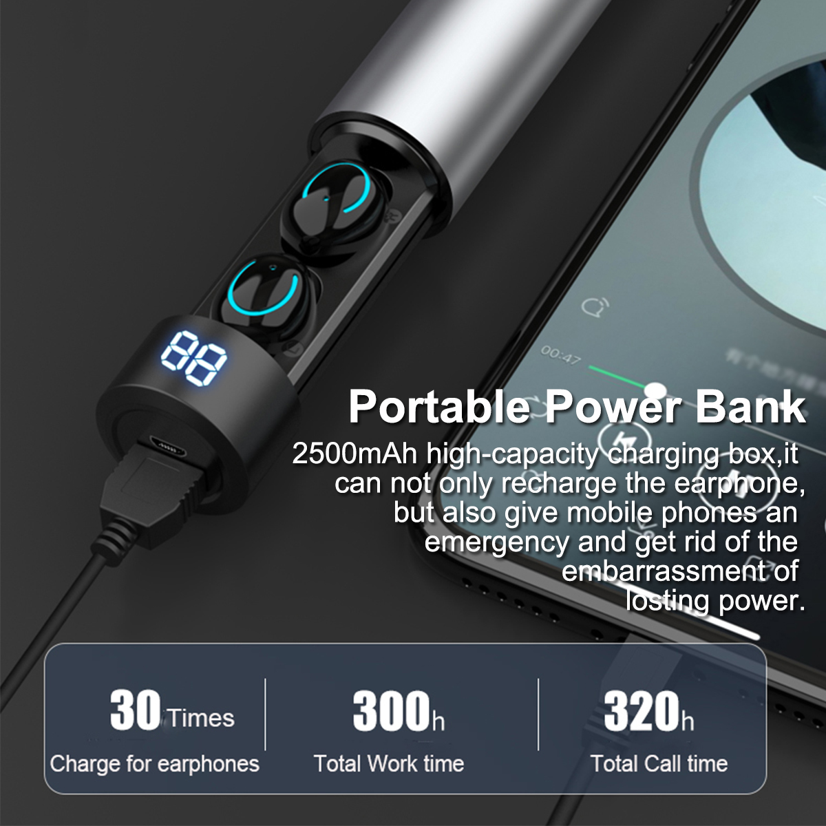 Q19-TWS-Wireless-bluetooth-50-Earbuds-Smart-Touch-CVC80-Noise-Cancelling-Earphone-with-2500mAh-Power-1532343-5