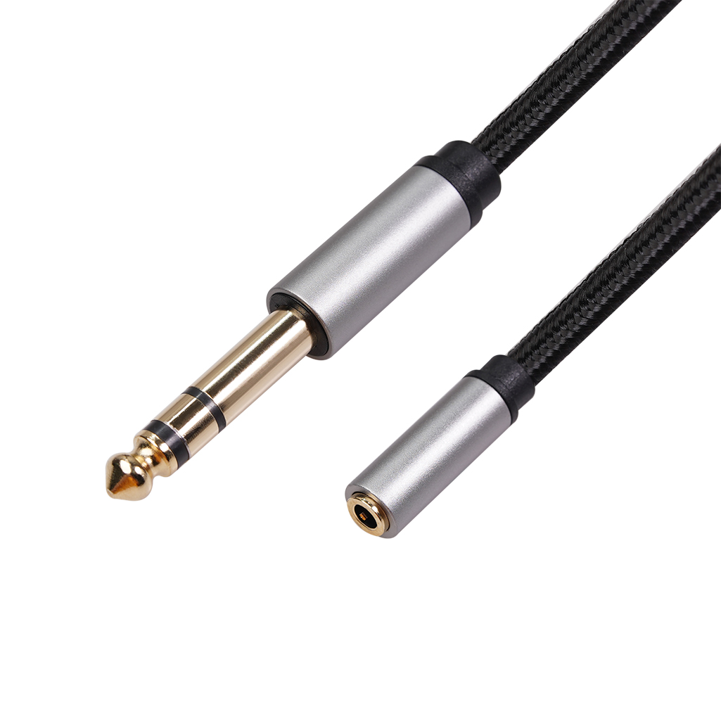 REXLIS-3662A-Audio-Conversion-Cable-635mm-Male-to-35mm-Female-03153m-Audio-Adapter-Line-1807750-1