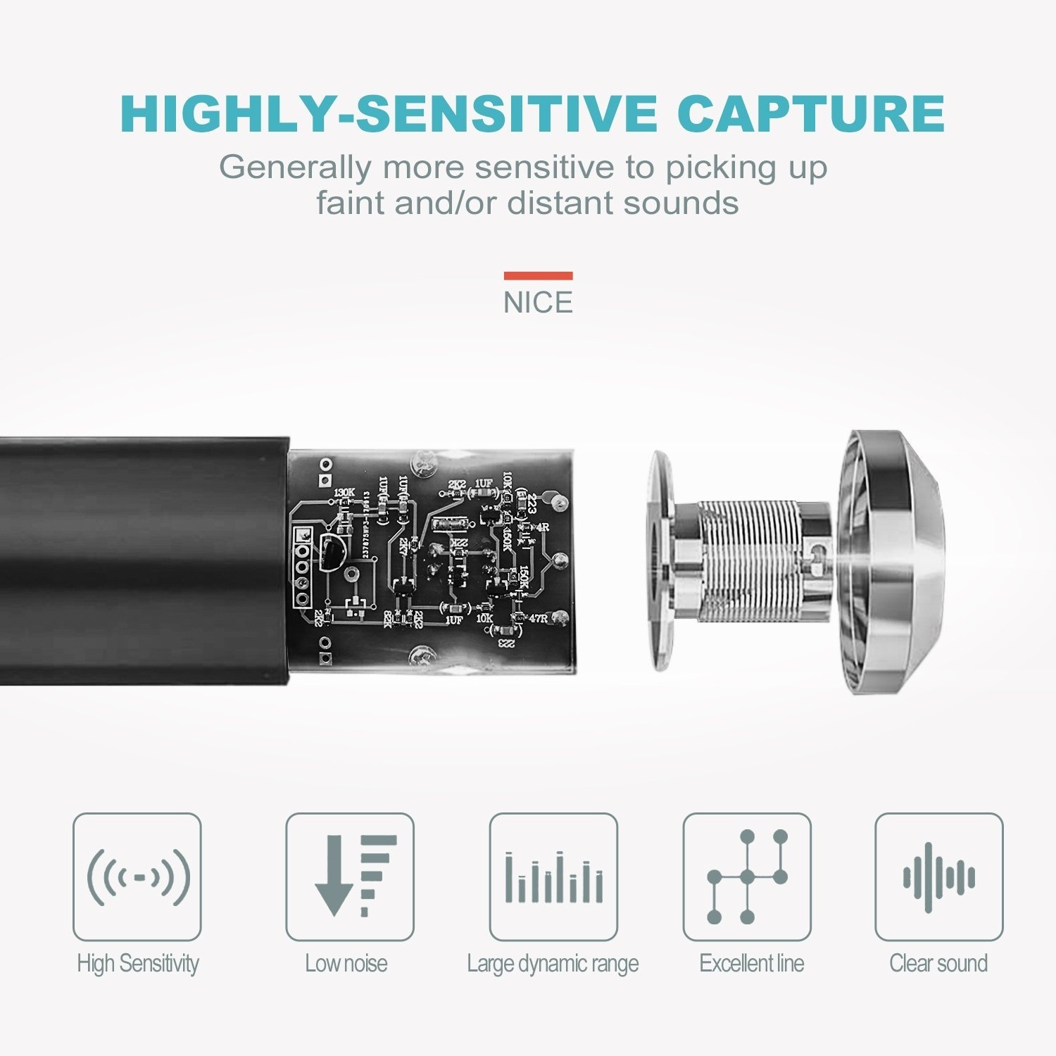 RODD-Condenser-Microphone-Live-Broadcast-Mic-Computer-Karaoke-Large-Diaphragm-with-Bracket-for-Youtu-1570118-3
