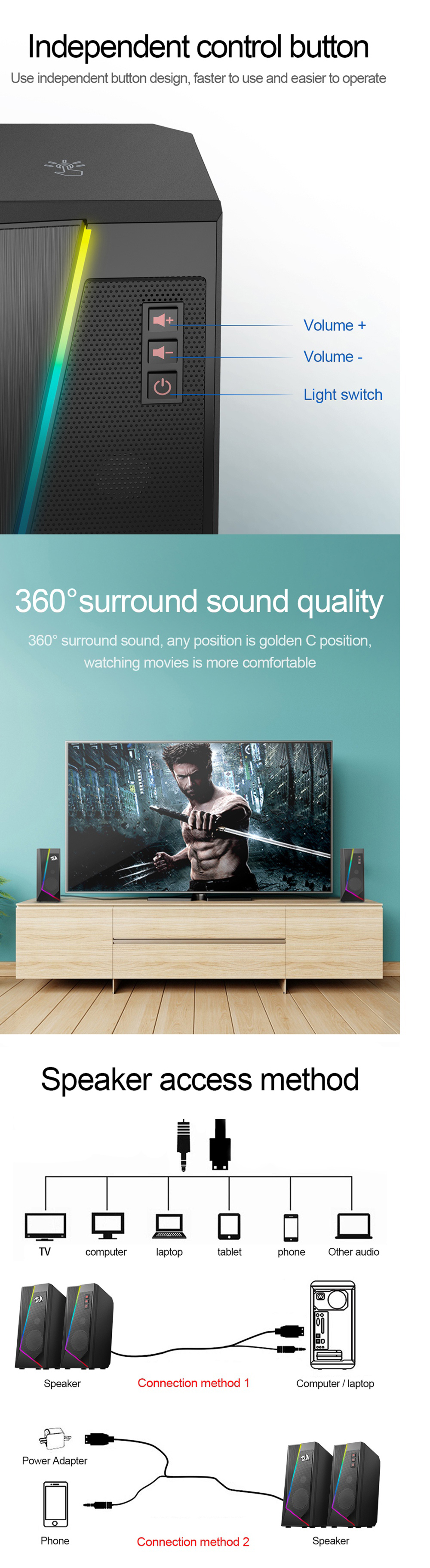 Redragon-GS520-RGB-Game-Speaker-Anvil-Aux-35mm-Stereo-Surround-Music-Soundbar-for-Computer-20-PC-Hom-1839443-3