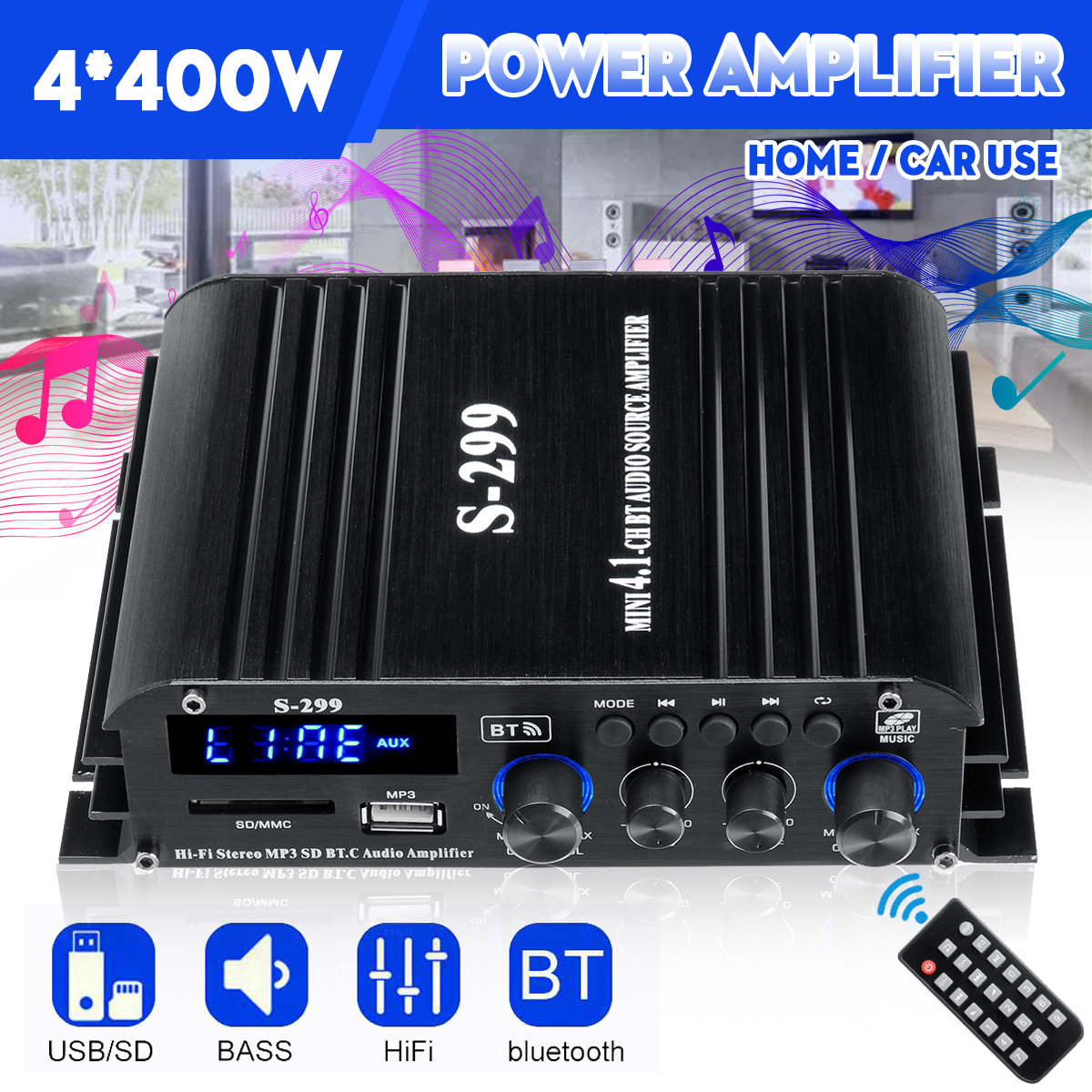 S-299-4x400W-bluetooth-Power-Amplifier-41-Channel-Hifi-Amplifier-Home-Car-Use-with-Remote-Control-1872467-1