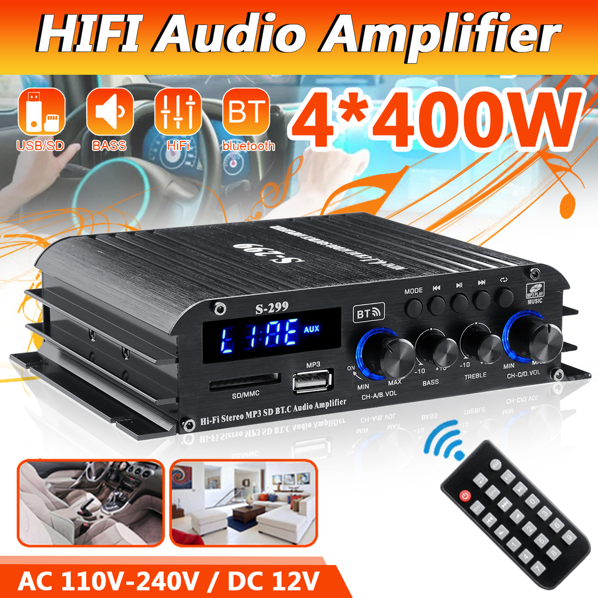S-299-4x400W-bluetooth-Power-Amplifier-41-Channel-Hifi-Amplifier-Home-Car-Use-with-Remote-Control-1872467-2