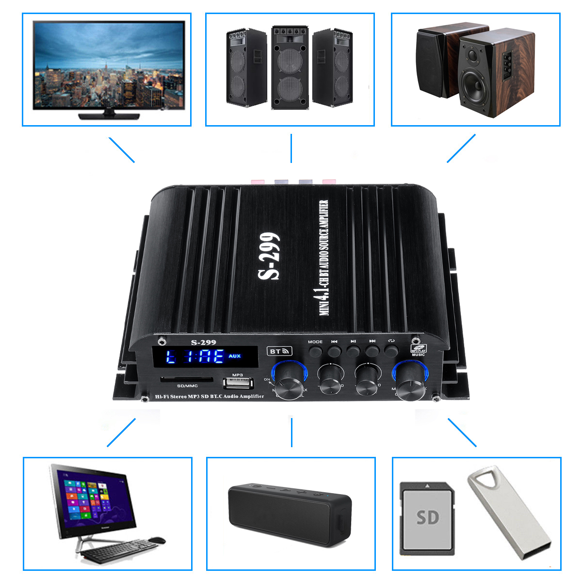 S-299-4x400W-bluetooth-Power-Amplifier-41-Channel-Hifi-Amplifier-Home-Car-Use-with-Remote-Control-1872467-5