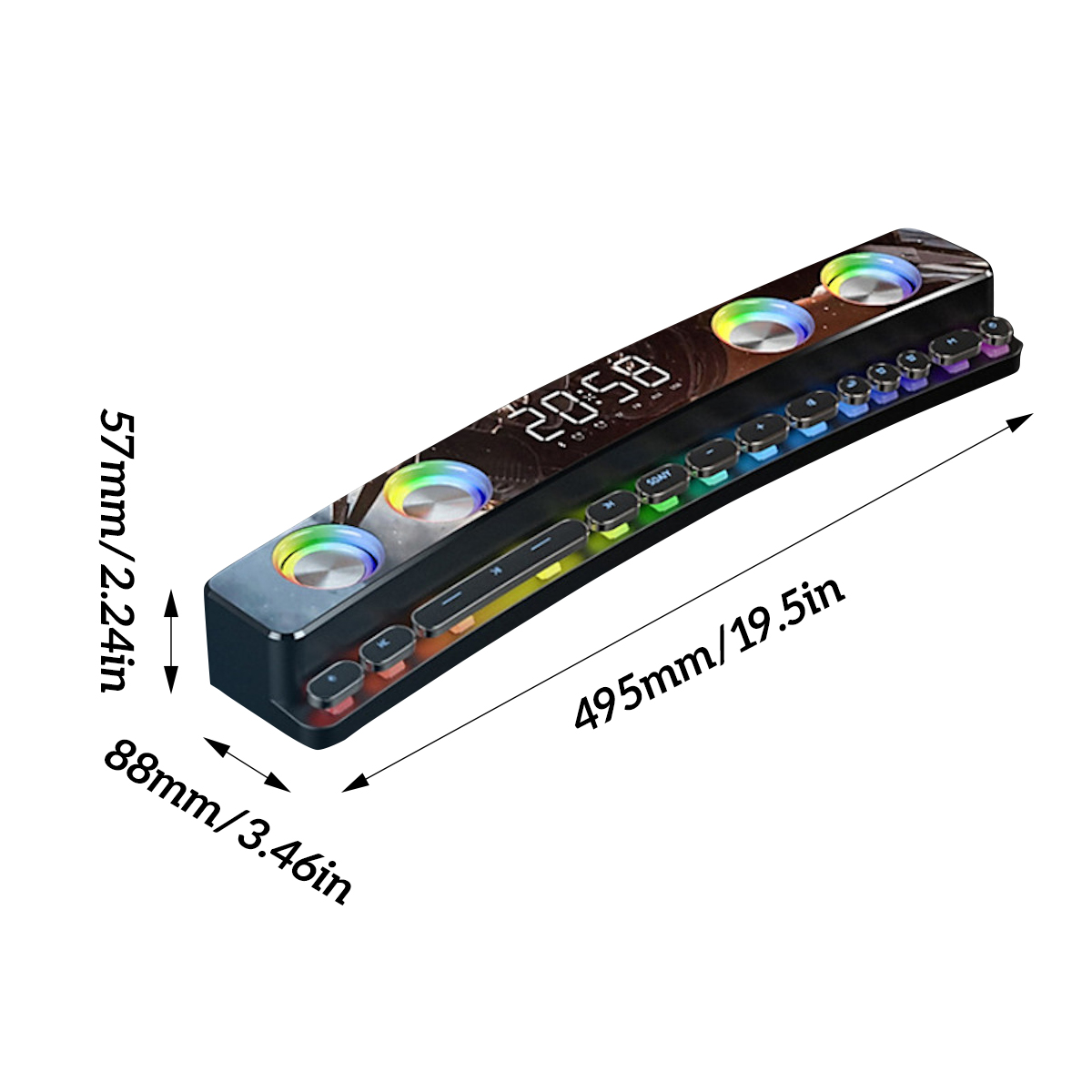 SOAIY-SH39-bluetooth-50-Wireless-Gaming-Speaker-Soundbar-Colorful-Light-HIFI-Sound-Quality-Desktop-A-1942565-13