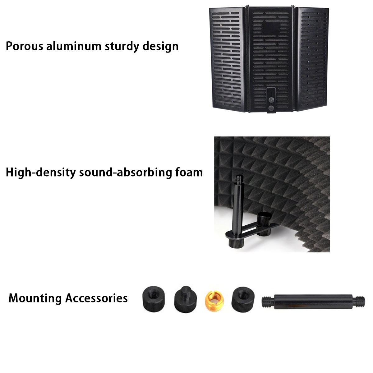 Studio-Microphone-Isolation-Shield-Recording-Foam-Panel-1514860-9