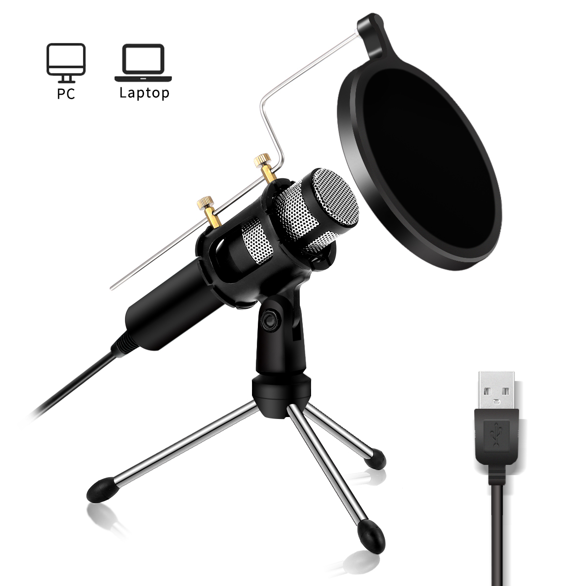 USB-Professional-Home-Studio-Condenser-Microphone-for-Live-Broadcast-Podcast-Recording-PC-Laptop-for-1486823-4