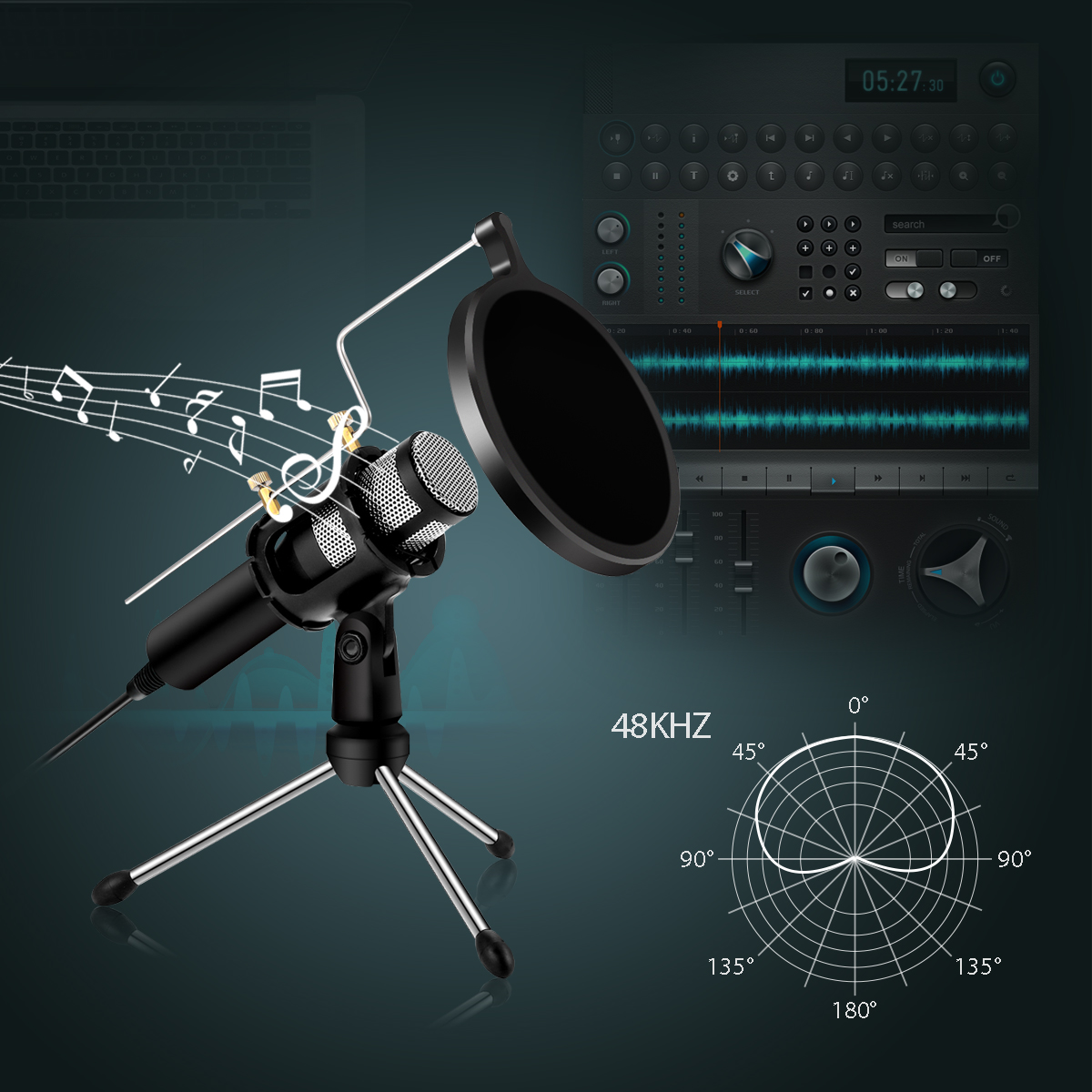 USB-Professional-Home-Studio-Condenser-Microphone-for-Live-Broadcast-Podcast-Recording-PC-Laptop-for-1486823-5