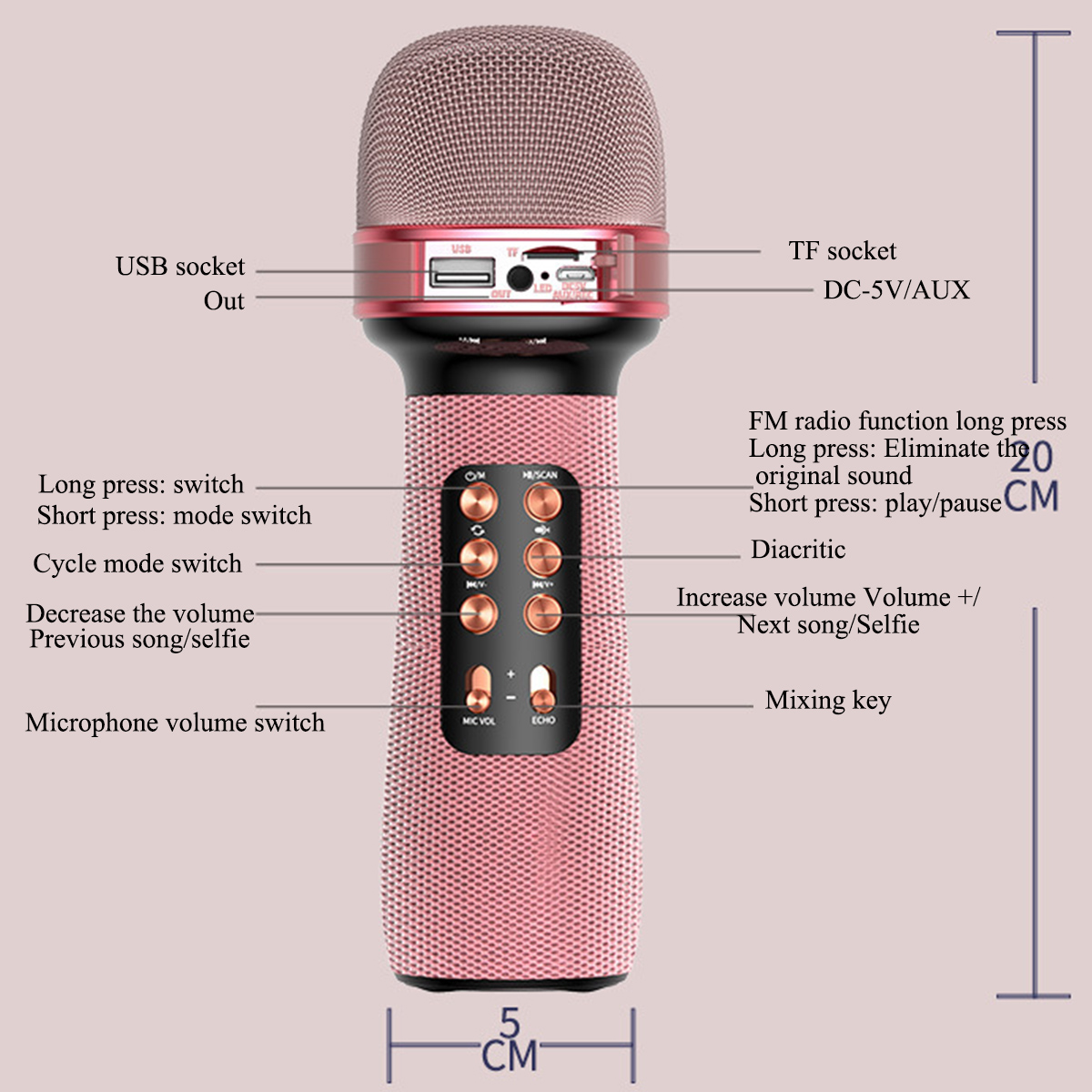 Wireless-bluetooth-Microphone-FM-Radio-Audio-Integrated-Condenser-Microphone-1974793-10