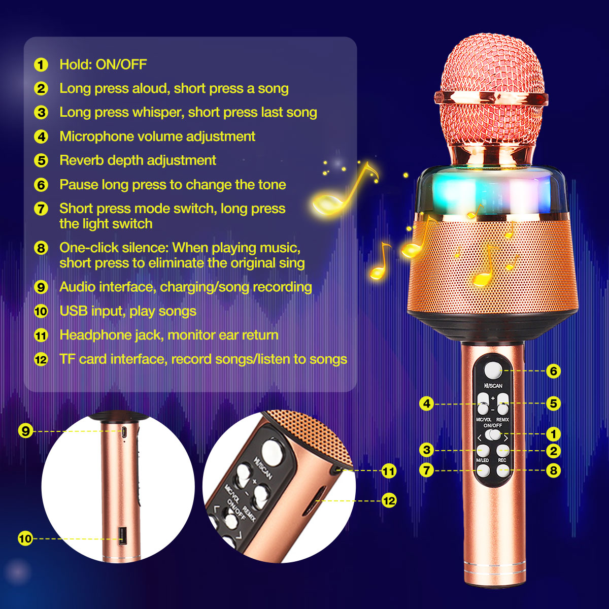 Wirelss-bluetooth-Microphone-DSP-Noise-Reduction-Karaoke-Mic-Recorder-HIFI-Stereo-Speaker-Portable-H-1936686-11