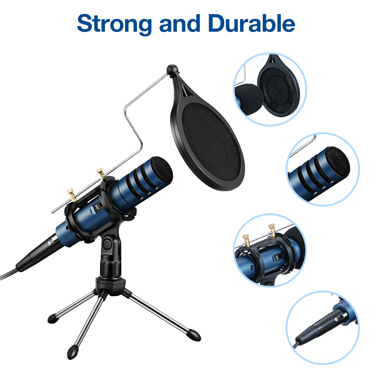 YX-3--Wired-Microphone-HiFi-Noise-Reduction-Microphone-with-Stable-Tripod-with-Shockproof-Net-Anti-S-1936869-3