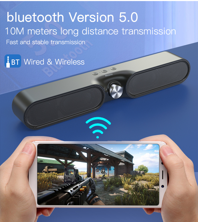 Yesido-YSW-05-Dual-Horns-bluetooth-50-HiFi-Bass-Stereo-Surround-Wireless-Handsfree-Speaker-Soundbar--1885882-5