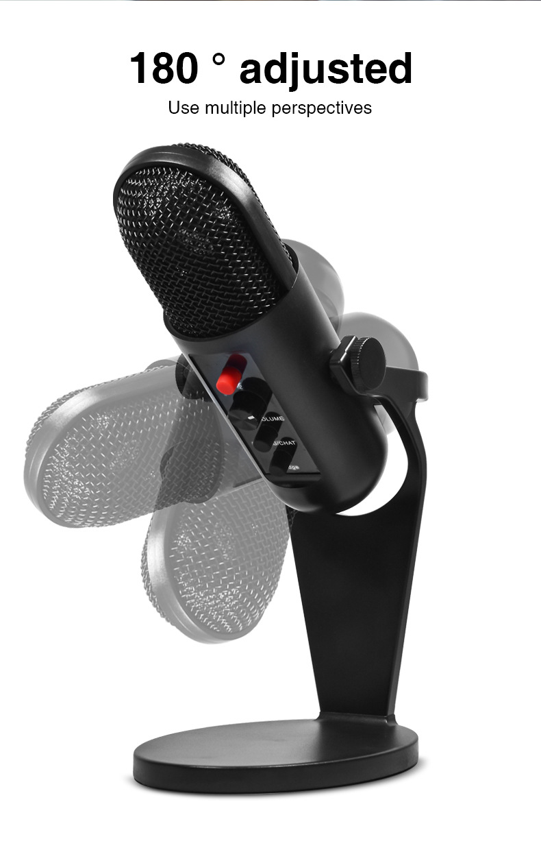 bluetooth-V50-USB-Professional-Recording-Wireless-Microphone-180deg-Adjustable-DSP-Noise-Reduction-V-1970048-5