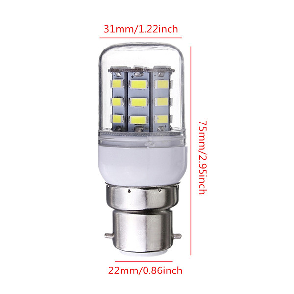 B22-35W-420LM-AC220V-WhiteWarm-White-SMD-5730-LED-Corn-Light-Bulbs-953727-4