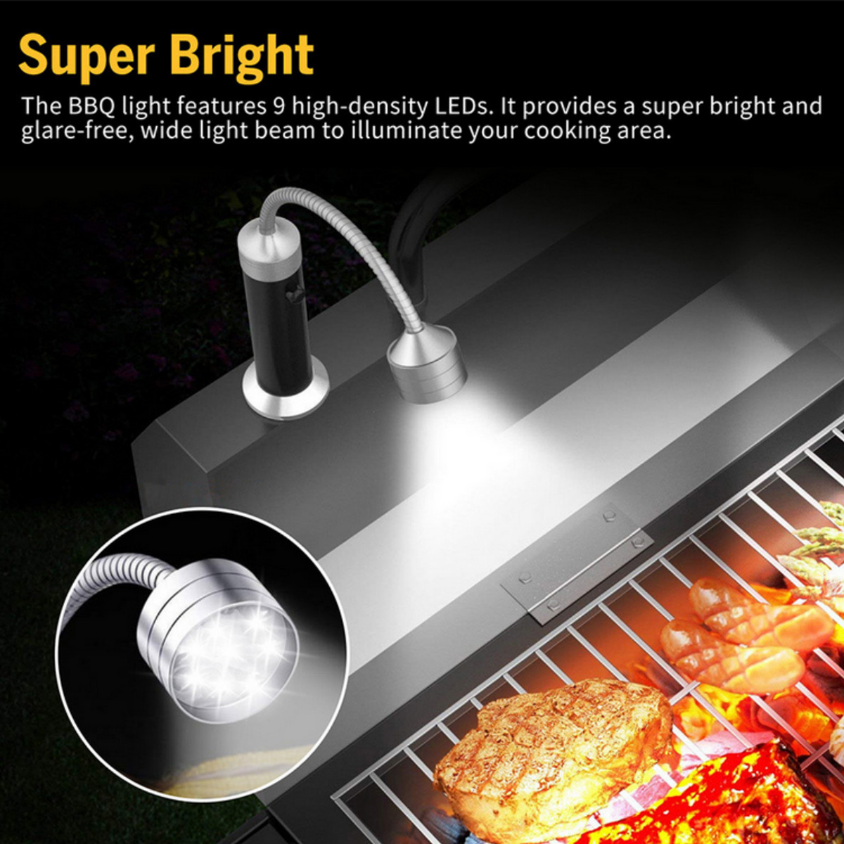 2PCS-9LEDS-BBQ-Grill-Lights-LED-Lamp-Magnetic-Base-Outdoor-Home-Barbecue-Camping-Night-Light-1684311-4