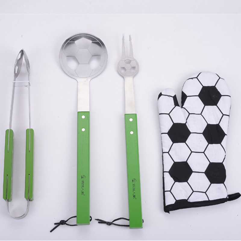 5Pcs-High-Quality-Stainless-Steel-Apron-BBQ-Stick-Fork-Glove-Spoon-Tongs-Tool-Set-High-Q-1310462-2
