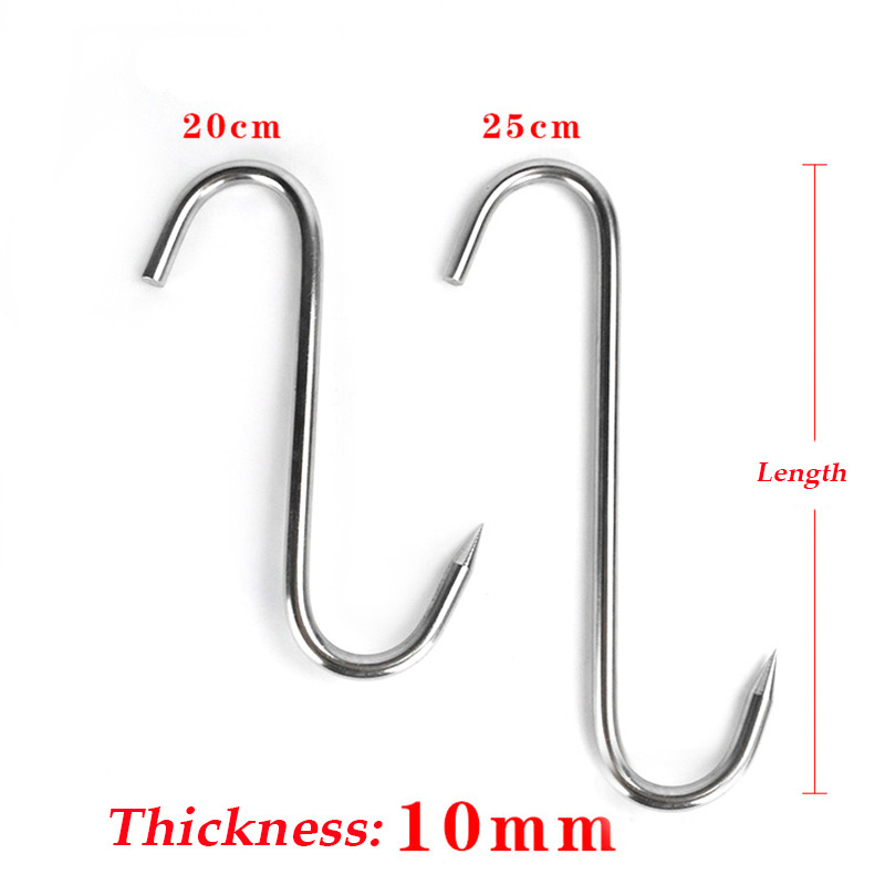 Honana-10pcs--Lot-Stainless-Steel-Round-S-Shaped-Hook-Kitchen-Beef-Chicken-BBQ-Sticks-Needle-1291509-11