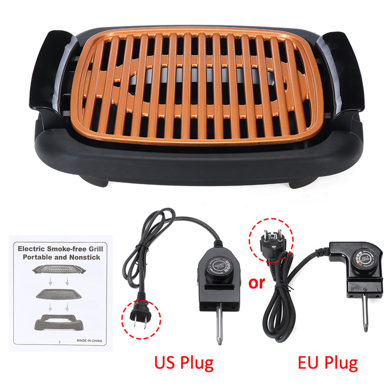 Smokeless-Electric-Roast-BBQ-Grill-Indoor-Grill-Nonstick-Pan--Portable-Outdoor-Barbecue-Grill-1628470-11