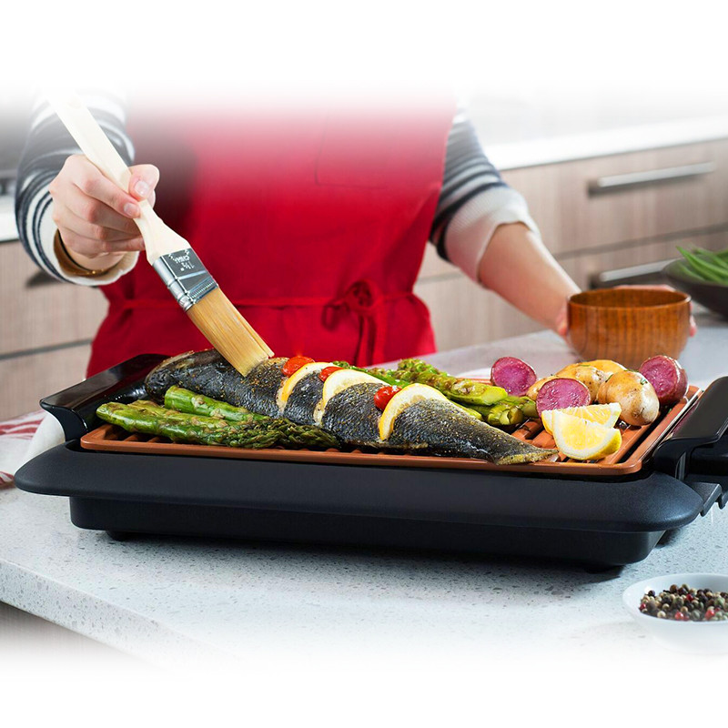 Smokeless-Electric-Roast-BBQ-Grill-Indoor-Grill-Nonstick-Pan--Portable-Outdoor-Barbecue-Grill-1628470-9