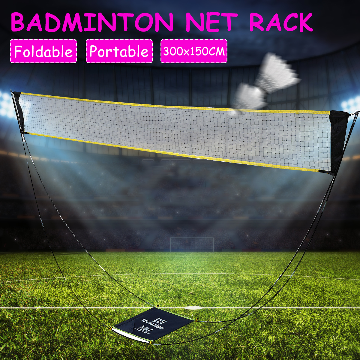 300x150CM-Standard-Outdoor-Badminton-Tennis-Net-Replacement-Badminton-Net-Professional-Training-Spor-1724984-2