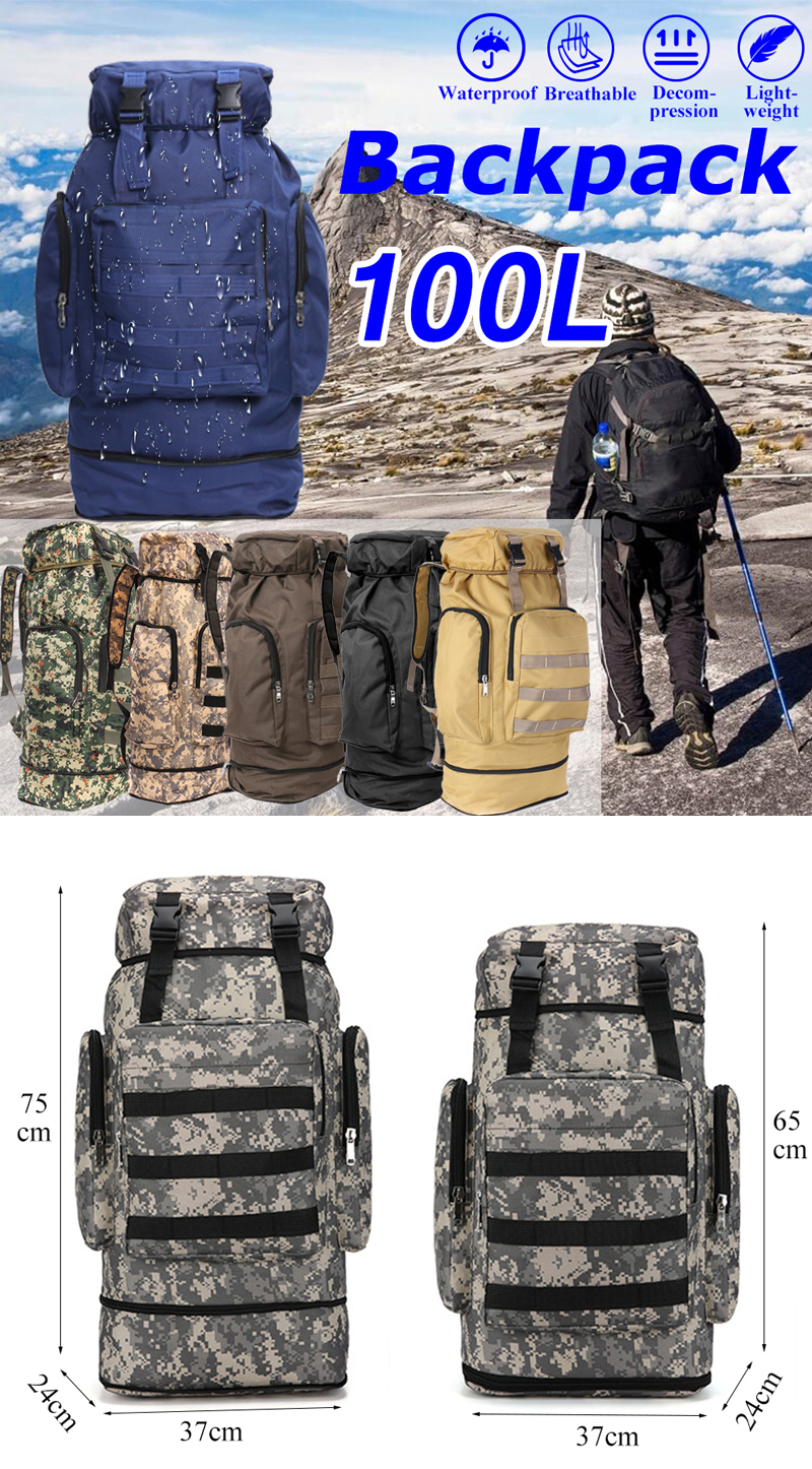 100L-Outdoor-Tactical-Molle-Backpack-Nylon-Sports-Trekking-Climbing-Rucksack-Shoulder-Bag-Camping-Hi-1570983-1