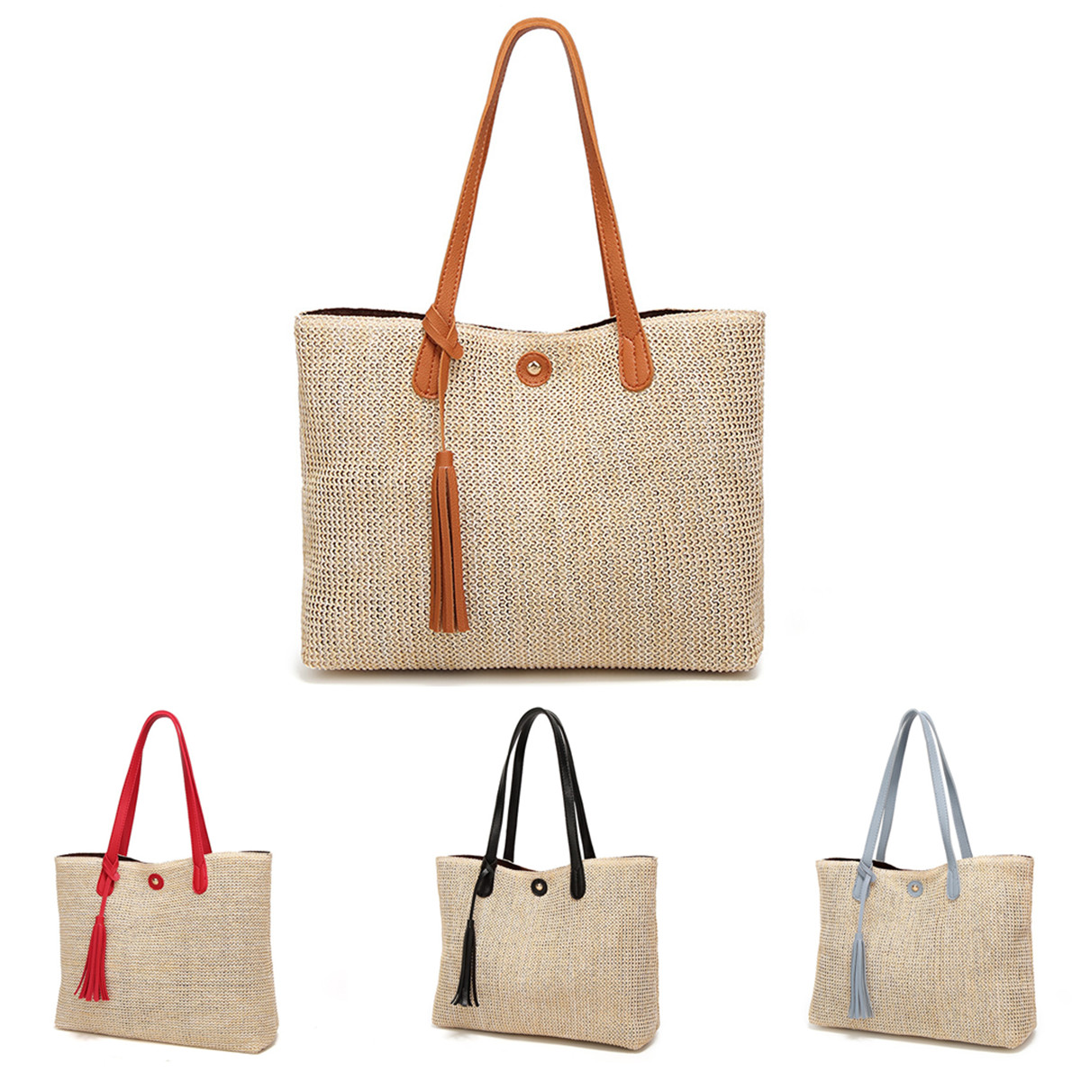 11L-Women-Straw-Tassel-Handbag-Beach-Shoulder-Bag-Shopping-Tote-Bag-Outdoor-Travel-1521865-2