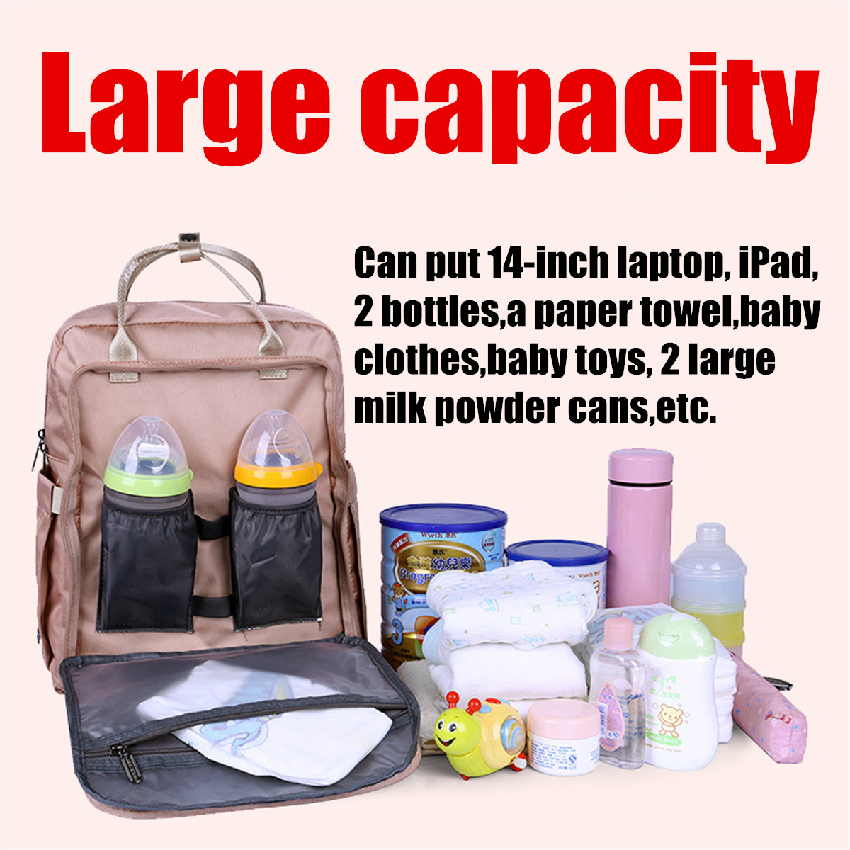 13L-Mummy-Backpack-Waterproof-Baby-Nappy-Diaper-Bag-Shoulder-Handbag-Outdoor-Travel-1513543-4
