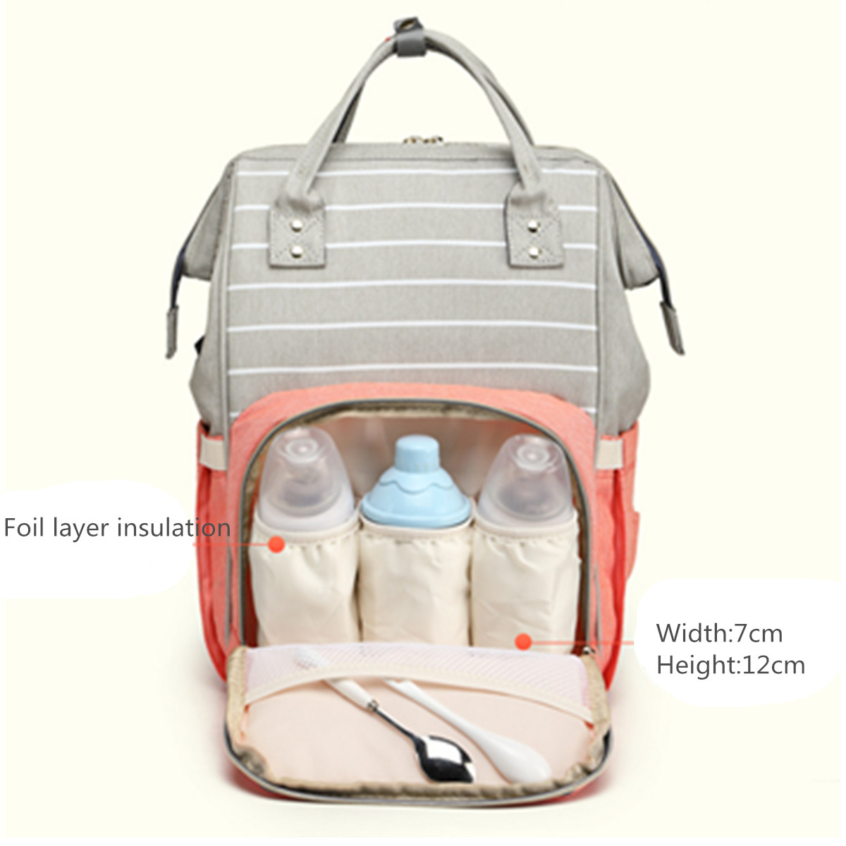 15L-Outdoor-Travel-USB-Mummy-Backpack-Waterproof-Baby-Diapers-Nappy-Bags-1427960-4