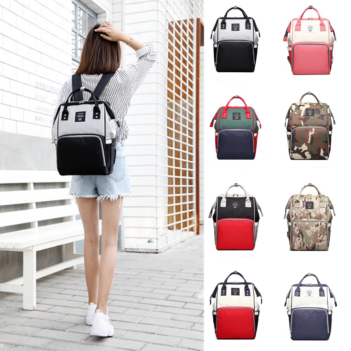 16L-Mummy-Backpack-Baby-Nappy-Diaper-Bag-Large-Capacity-Storage-Pouch-Outdoor-Travel-1471815-10