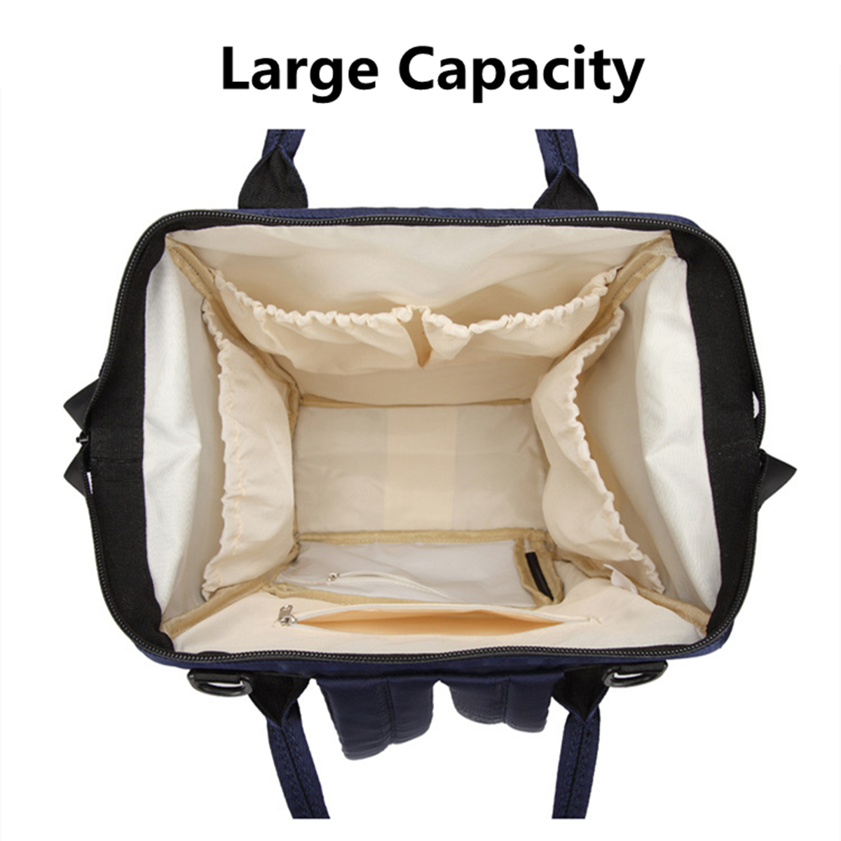 16L-Outdoor-Travel-Mummy-Backpack-Rucksack-Large-Capacity-Baby-Nappy-Diapers-Storage-Bag-1414600-9