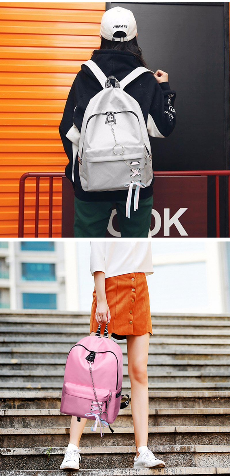 17L-Outdoor-Travel-Backpack-Waterproof-Nylon-School-Rucksack-Girls-Women-Bag-With-Headphone-Jack-1454817-2