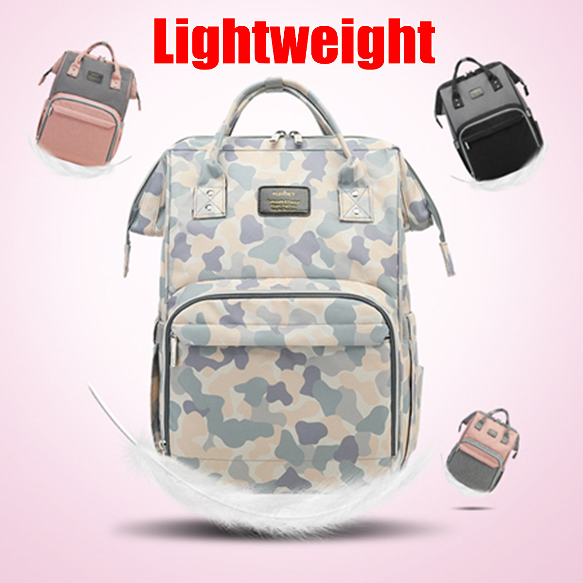 23L-Mummy-Backpack-Waterproof-Baby-Nappy-Diaper-Bag-Pack-Shoulder-Handbag-Outdoor-Travel-1514849-2