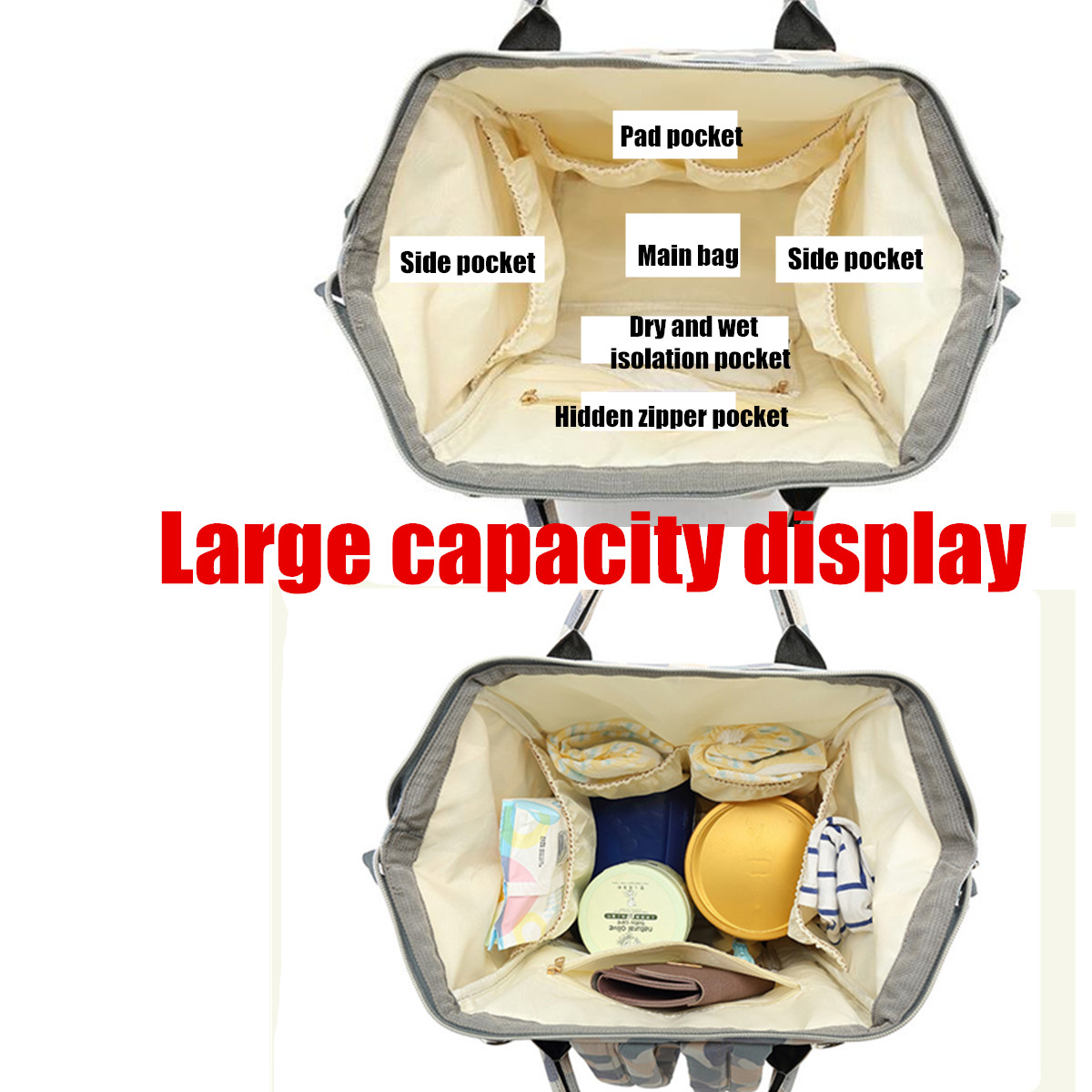 23L-Mummy-Backpack-Waterproof-Baby-Nappy-Diaper-Bag-Pack-Shoulder-Handbag-Outdoor-Travel-1514849-5