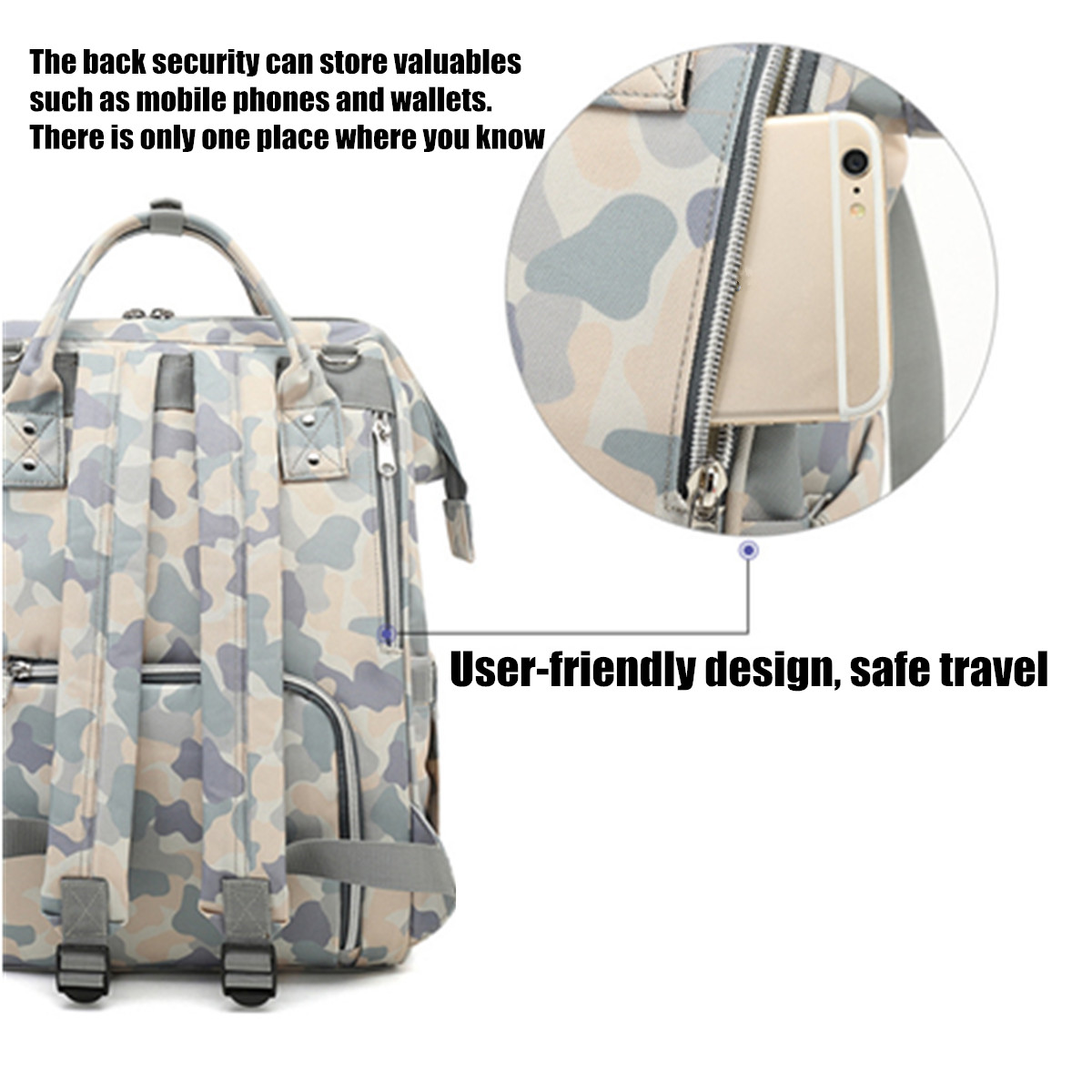 23L-Mummy-Backpack-Waterproof-Baby-Nappy-Diaper-Bag-Pack-Shoulder-Handbag-Outdoor-Travel-1514849-9