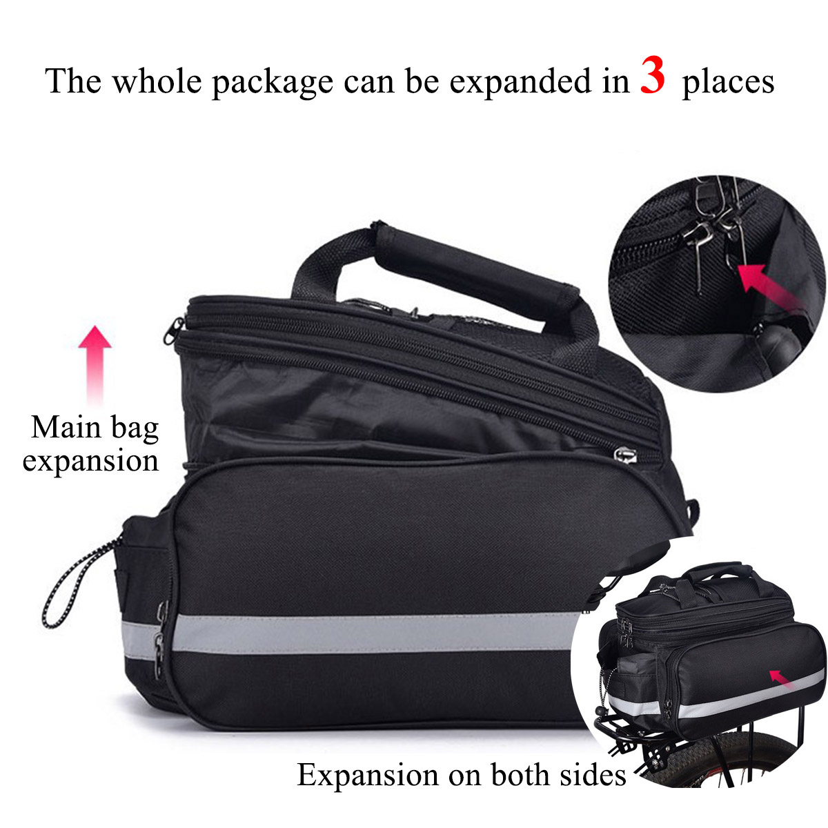 27L-Bicycle-Riding-Package-Large-Capacity-Waterproof-Reflective-Strips-Outdoor-Riding-Bag-1874551-6