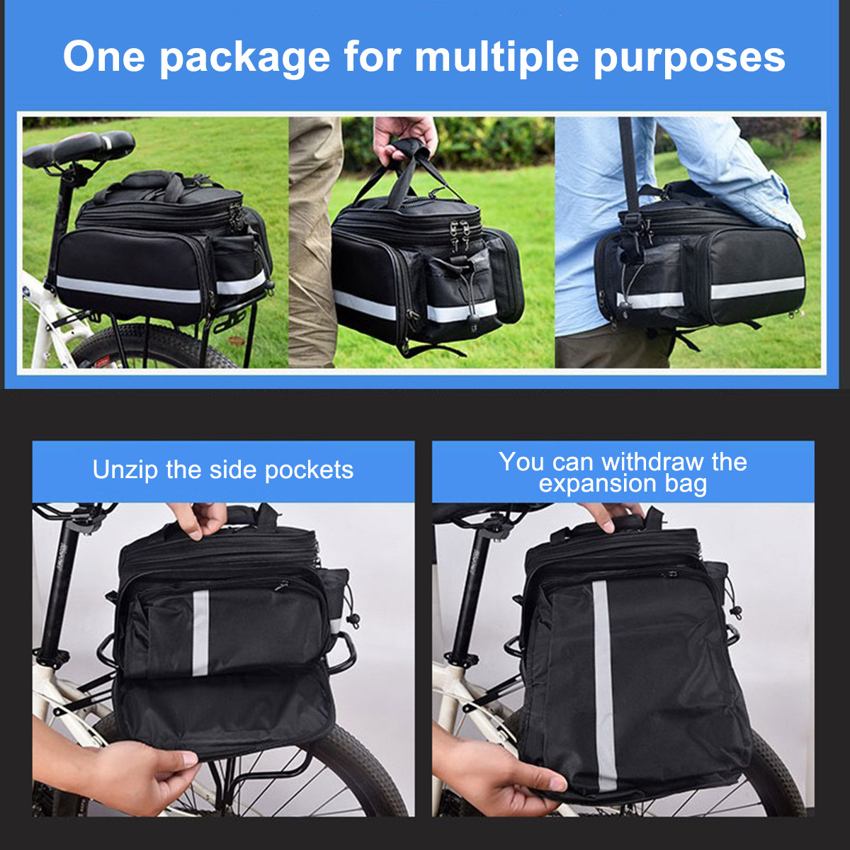 27L-Bicycle-Riding-Package-Large-Capacity-Waterproof-Reflective-Strips-Outdoor-Riding-Bag-1874551-7