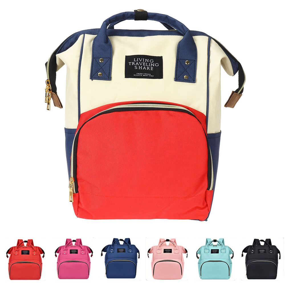 36L-Canvas-Mother-Baby-Bag-Multifunctional-Diaper-Bag-Shoulder-Bag-Backpack-Outdoor-Camping-Travel-1736483-1