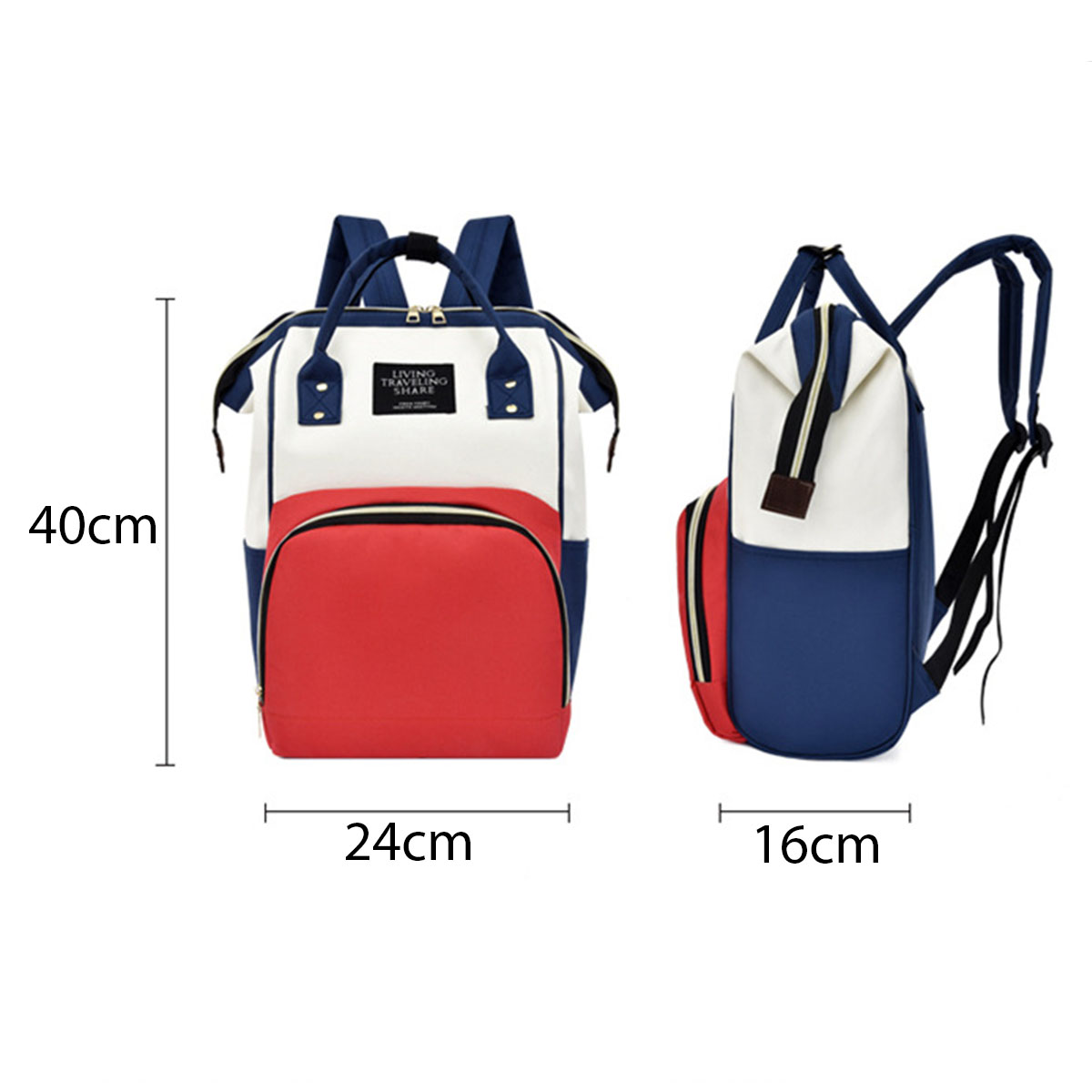 36L-Canvas-Mother-Baby-Bag-Multifunctional-Diaper-Bag-Shoulder-Bag-Backpack-Outdoor-Camping-Travel-1736483-2