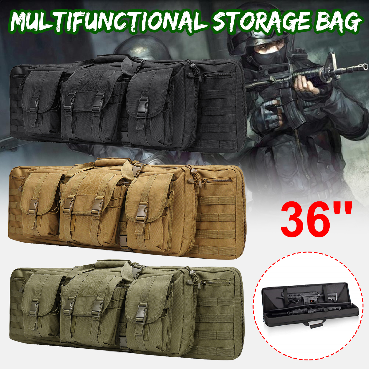 36inch-Tactical-Camouflage-Fishing-Tackle-Camping-Bag-Multifunctional-Storage-Bag-Double-Padded-Back-1853242-1