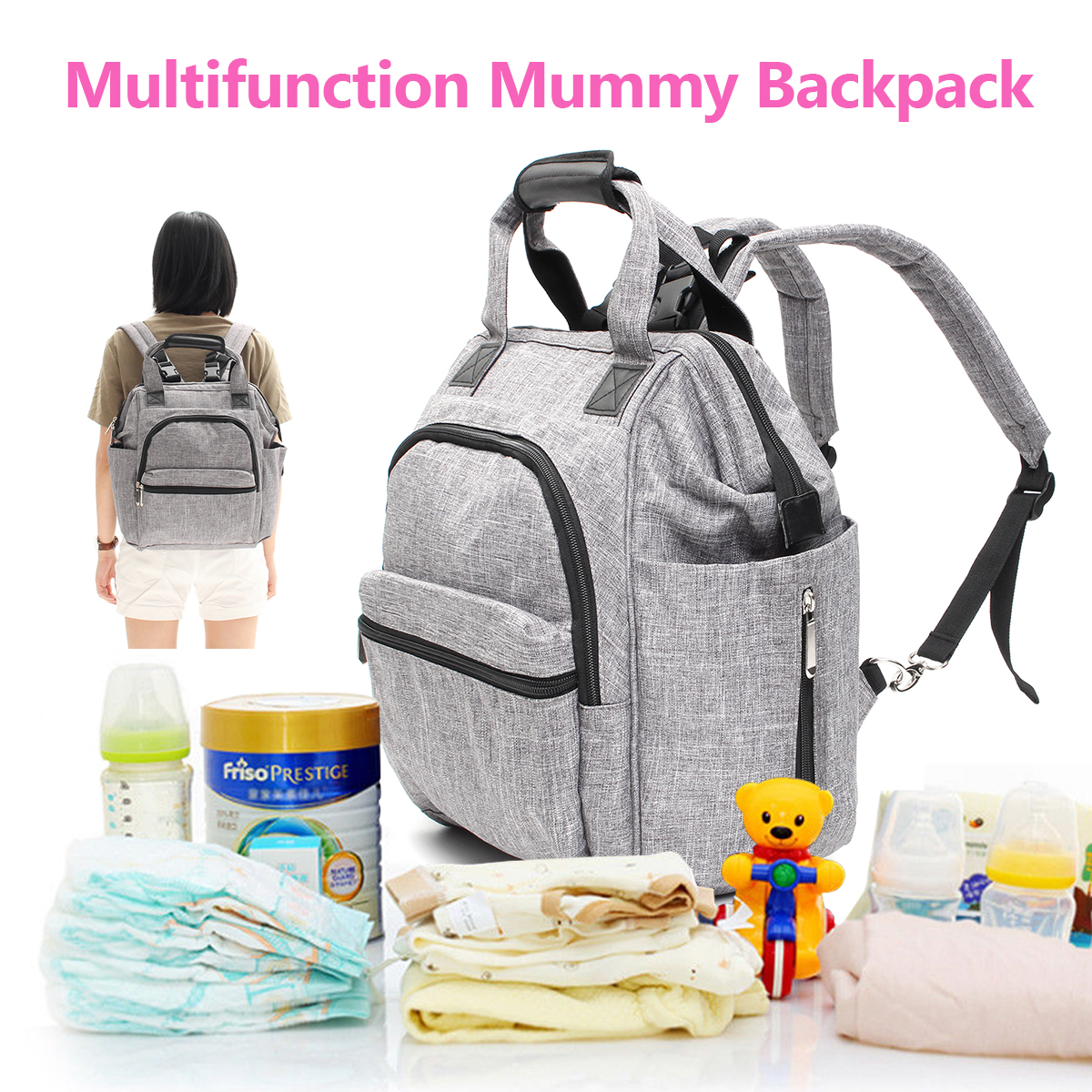 37L-Outdoor-Travel-Mummy-Bag-Backpack-Baby-Nursing-Diaper-Handbag-1439359-2